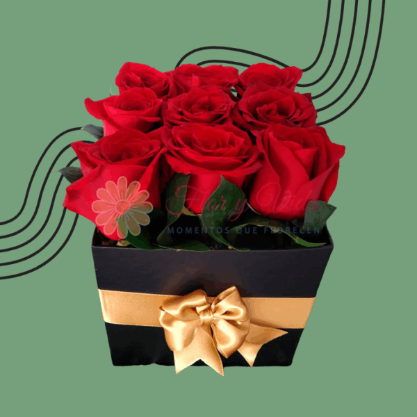 Estuche de Flores y Brownies
