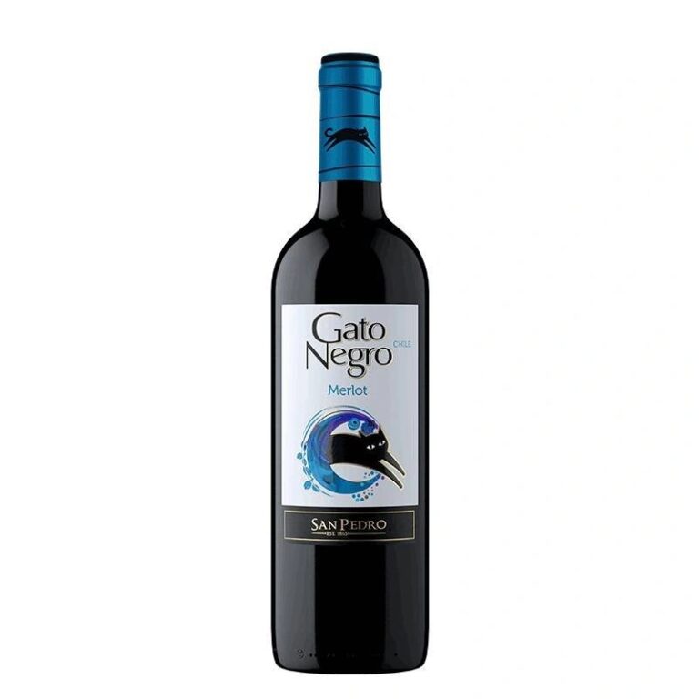 Vino Gato Negro x750ML Merlot