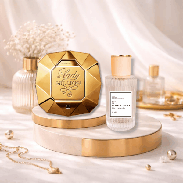 Perfume Mujer Rabanne Lady Million 100ml.